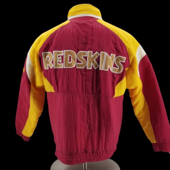 Vintage 90s Washington Redskins Apex One Jacket/Pants Puffer  NFL  Zip Sz S/M - Picture 4 of 15